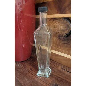 Vintage J.R. Watkins Co. Clear Glass Bottle with Cap